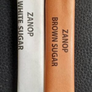 Zanop Brown and White Sugar